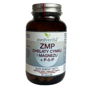 Medverita Magnez cytrynian + P-5-P 50 kaps