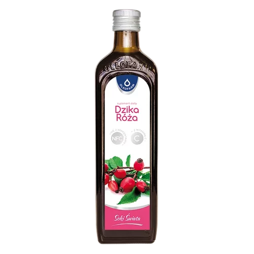 Dzika Róża z witaminą C płyn 490 ml