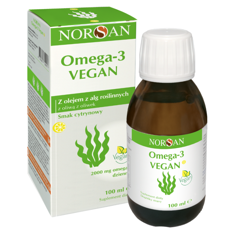 Norsan Omega-3 Vegan olej 100 ml