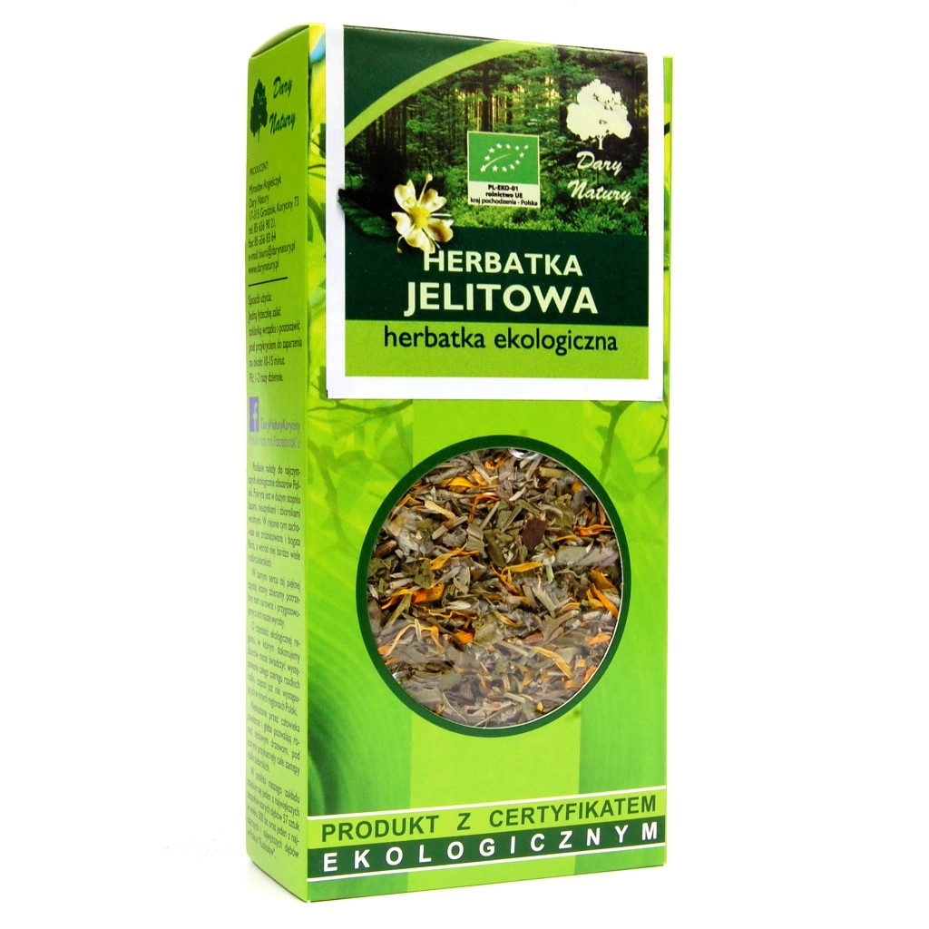 DARY NATURY Herbatka Jelitowa EKO 50g