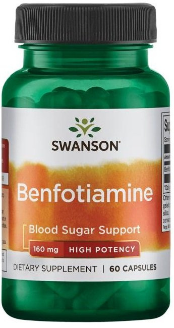 Swanson Benfotiamine High Potency 160mg 60