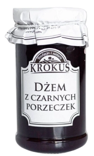 BIOPL Dżem z czarnych porzeczek B/G