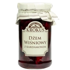 BIOPL Dżem wiśniowy z kardamonem B/G