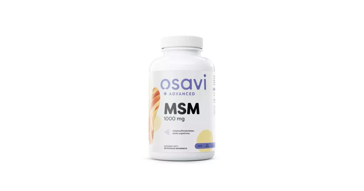 OSAVI - MSM 1000mg - 120 vcaps