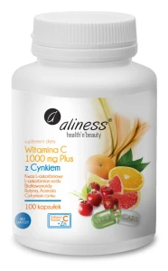 Aliness Witamina C 1000 mg Plus z cynkiem