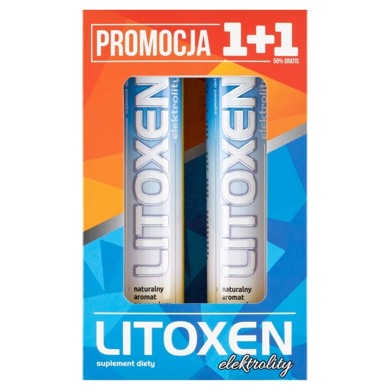 Xenico Litoxen elektrolity 1+1 (2×20 tabletek)