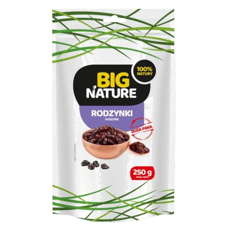 BIG Rodzynki suszone 250g