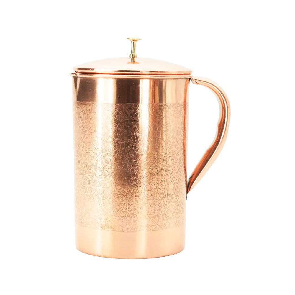 ORIENT Dzbanek miedziany Kwiaty 1,5L