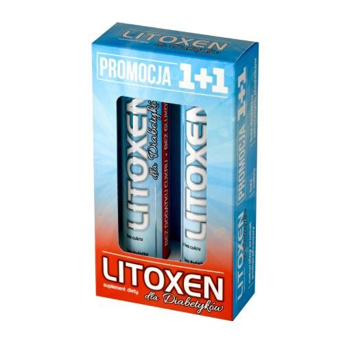 Xenico Litoxen dla diabetyków 1+1 (2×20 tabletek)