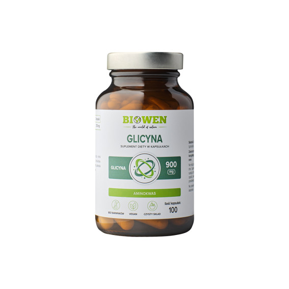Biowen Glicyna 100 kapsułek