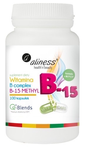 ALINESS Witamina B Complex B-15 Methyl - 100 kapsułek