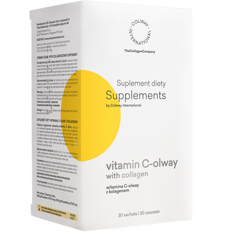 COLWAY Witamina C z kolagenem 30 saszetek