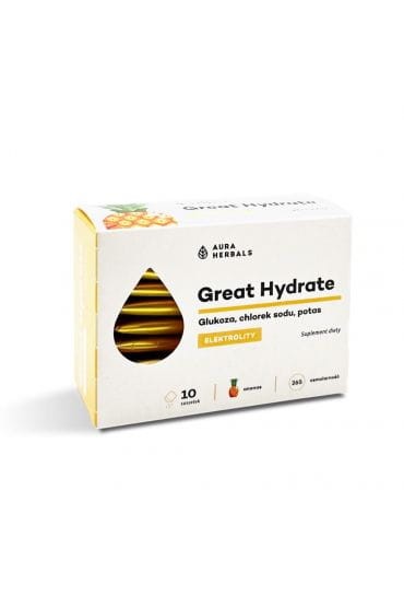 AURA HERBALS Great Hydrate ananas 10 saszetek