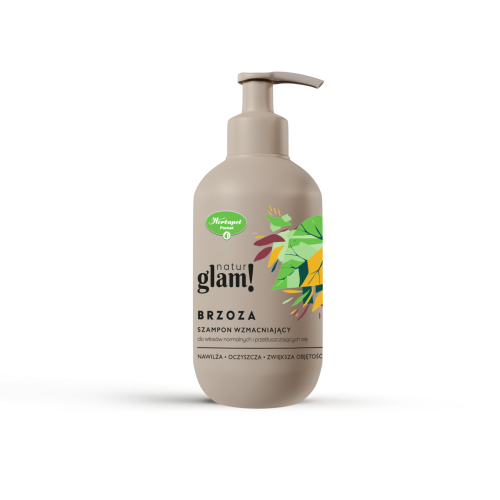 Natur Glam! Brzoza Szampon wzmacniający 300ml