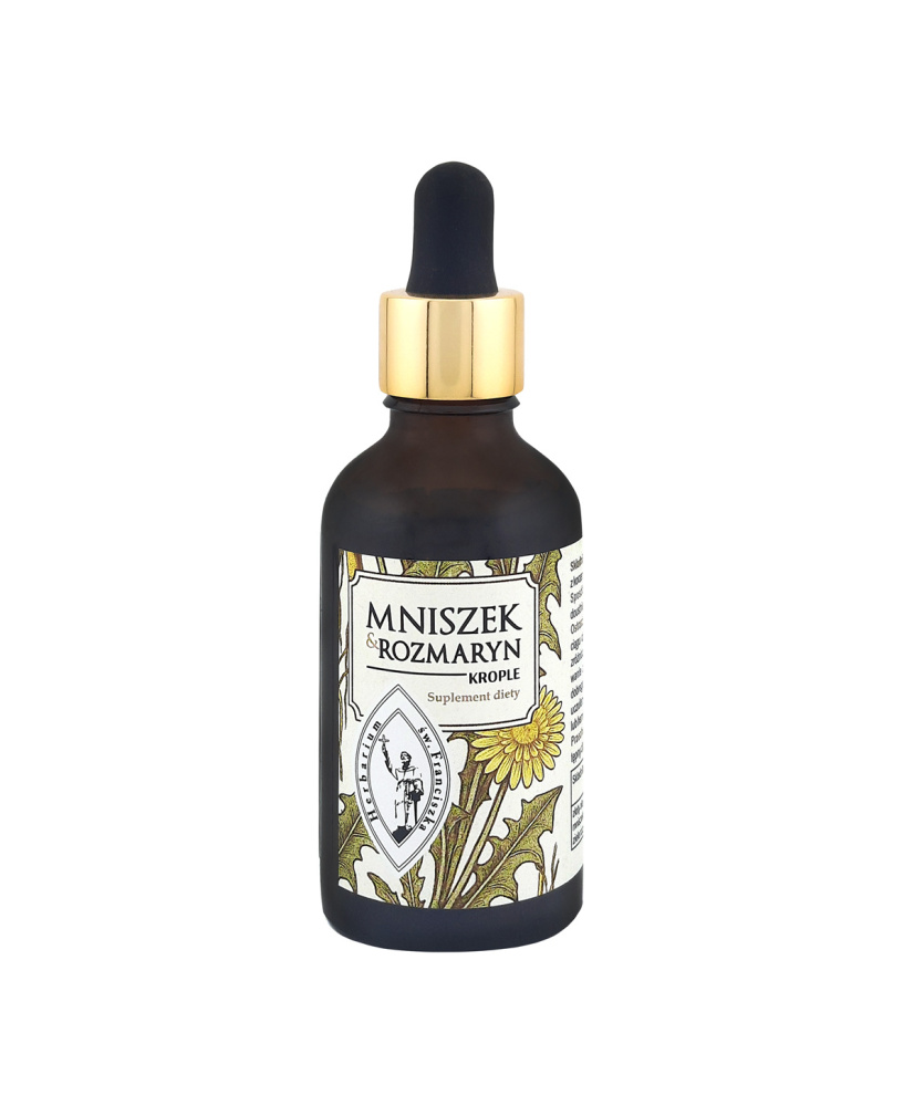 Herbarium Św. Franciszka Mniszek + Rozmaryn krople 50ml