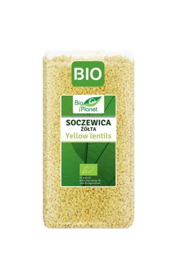 BIO PLANET Soczewica żółta 500g