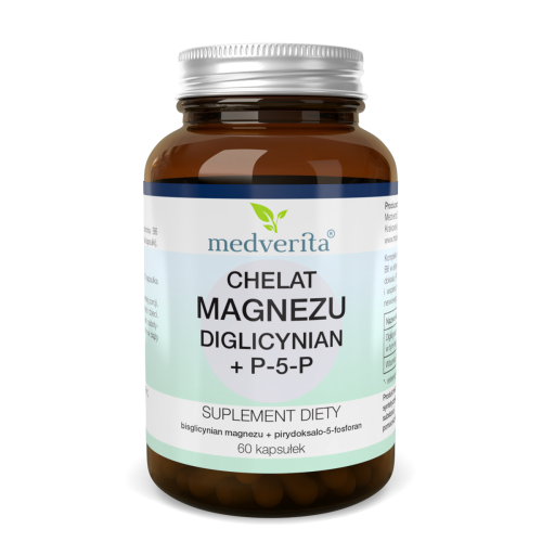 Medverita Magnez Chelat (diglicynian) 60 kaps.