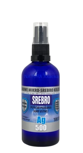 Mikro-Srebro Koloidalne Niejon Ag500 100ml