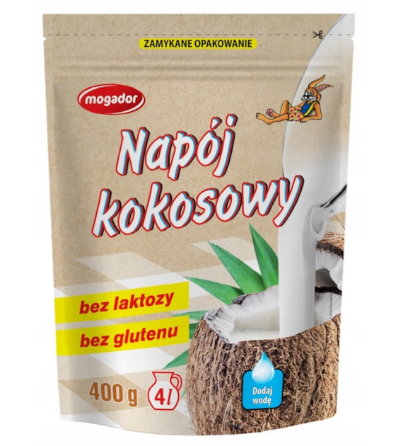 NATMED Napój kokosowy w proszku 400g