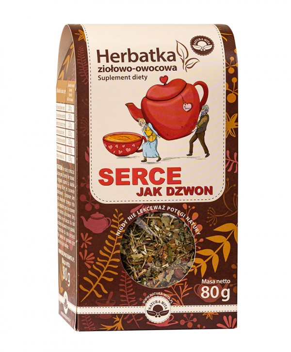 Natura-wita Herbatka Serce jak dzwon 80g