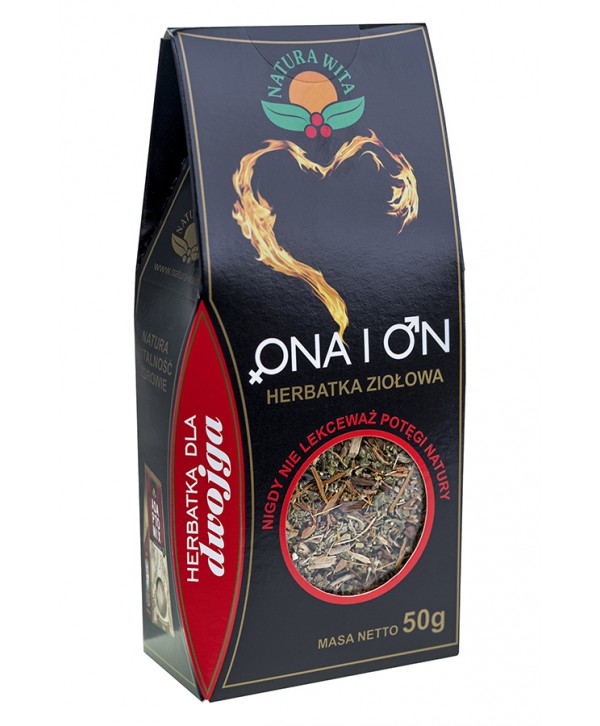 Natura-wita Herbatka ziołowa ONA I ON 50g