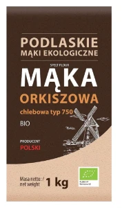 Mąka orkiszowa chlebowa typ 750 BIO 1kg