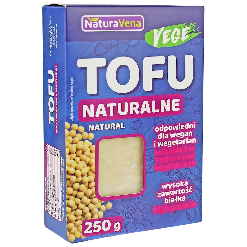 Tofu naturalne 250 g - NATURAVENA