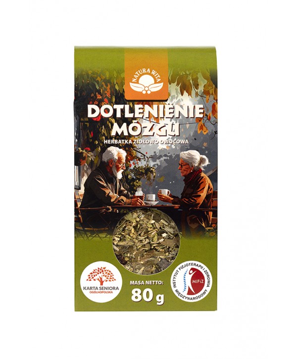 Natura Wita Herbatka owocowa Dotlenienie mózgu 80g