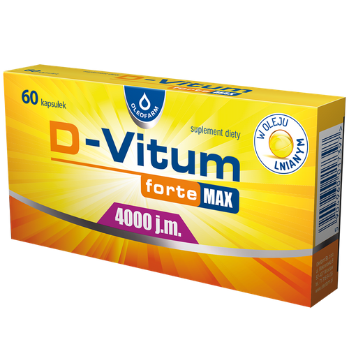 D-Vitum Forte Max 4000 x 60kaps