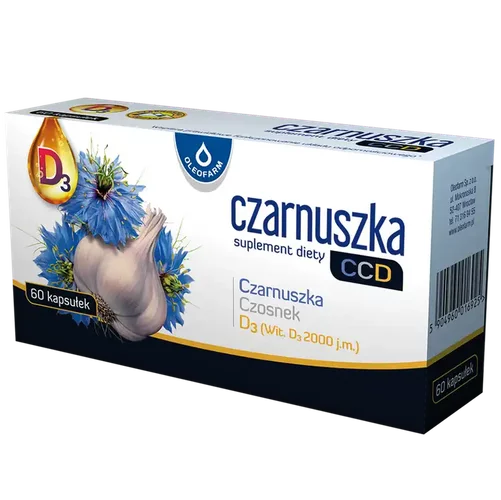 Czarnuszka CCD 60 kaps.