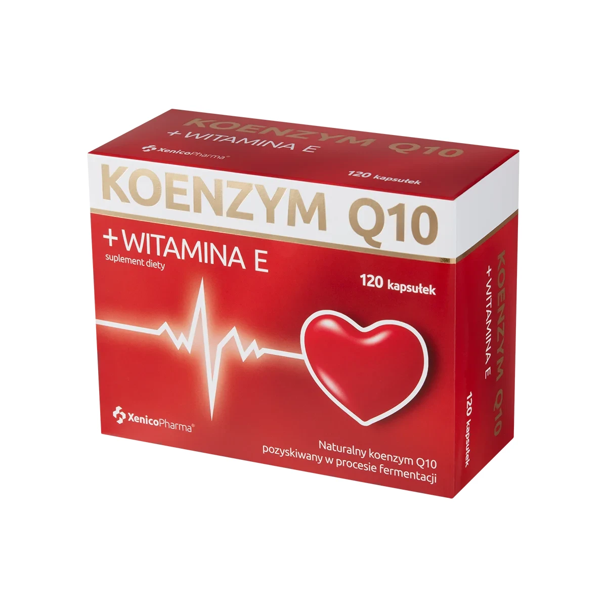 XENICO Koenzym Q10 + Witamina E 120 kapsułek
