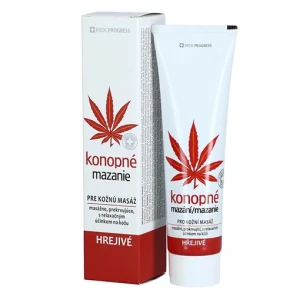 Maść konopna z olejem z konopi rozgrzewająca 100 ml