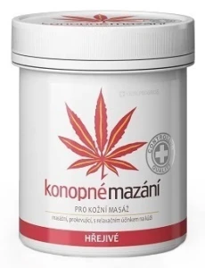 Maść konopna rozgrzewająca z olejem z konopi siewnych 250ml