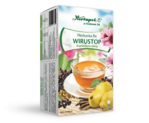 HERBAPOL Herbatka WIRUSTOP 20 saszertek
