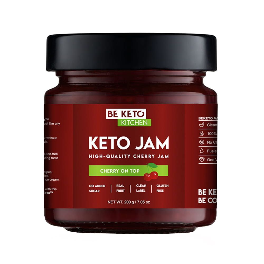 BE KETO Keto Dżem™ Doskonale Wiśniowy 200g