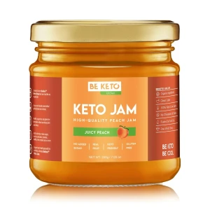 BE KETO Dżem™ Soczysta Brzoskwinia 200g