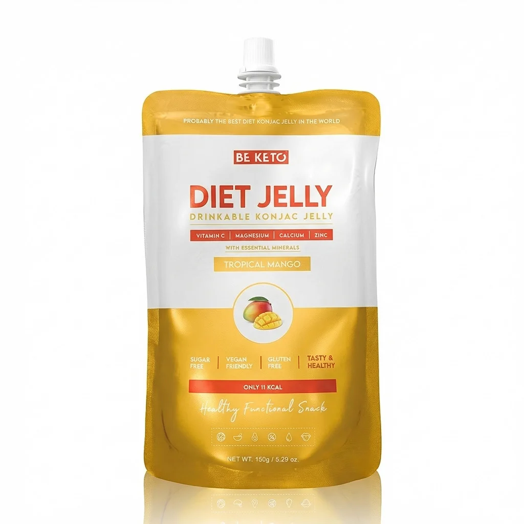 BE KETO Galaretka Konjak Tropikalne mango 150g