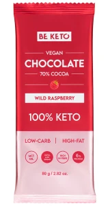 BE KETO Czekolada MCT Dzika Malina 80g