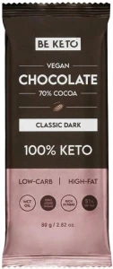 BE KETO Czekolada MCT Klasyczna 80g