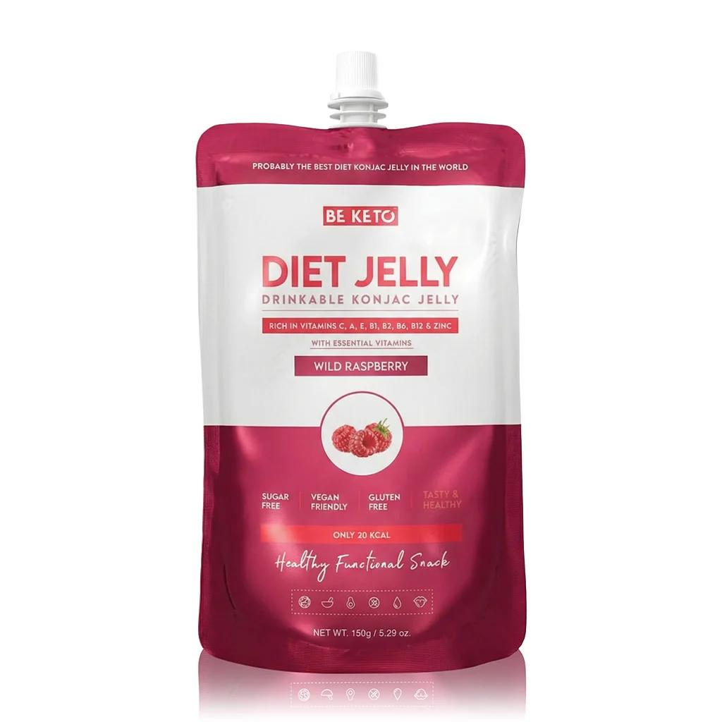 BE KETO Galaretka Konjac dzika malina 150g
