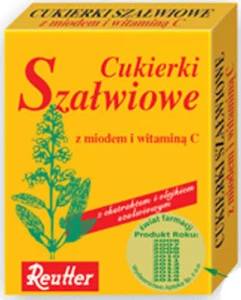 Cukierki REUTTER szałwia i miód 50g