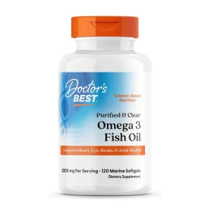 Doctor's Best Omega 3 fish oil 120 kapsułek