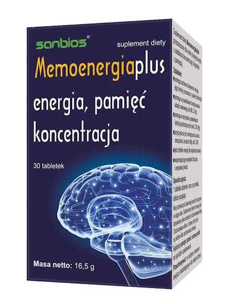 SANBIOS MemoEnergia Premium 30 tabletek