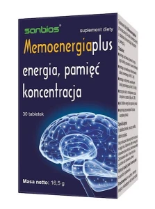 SANBIOS MemoEnergia Premium 30 tabletek