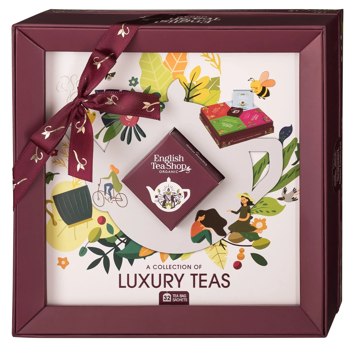 English Tea Herbata BIO Luxury teas 32saszetki