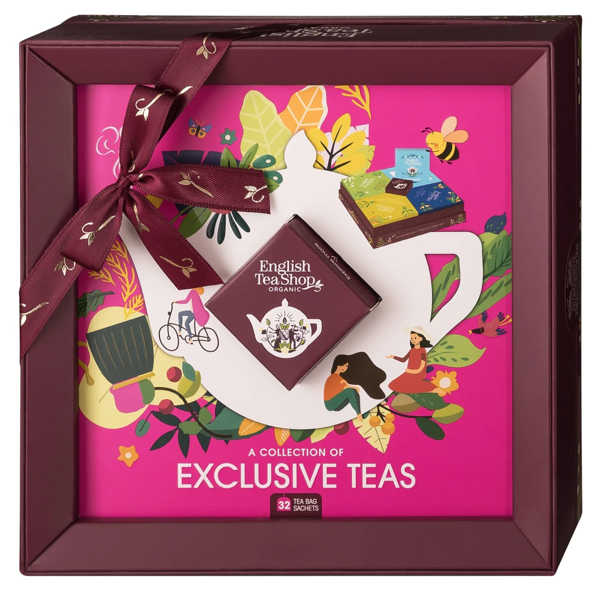 English Tea Herbata BIO Exclusive teas 32sasz.