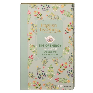 English Tea Herbata BIO tea library energy 8saszetek