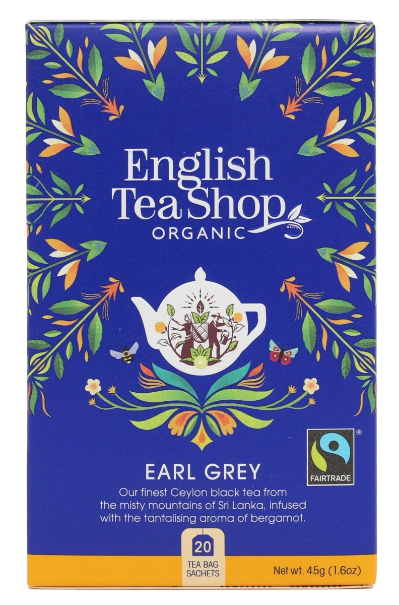 English Tea Herbata BIO Earl grey 20saszetek
