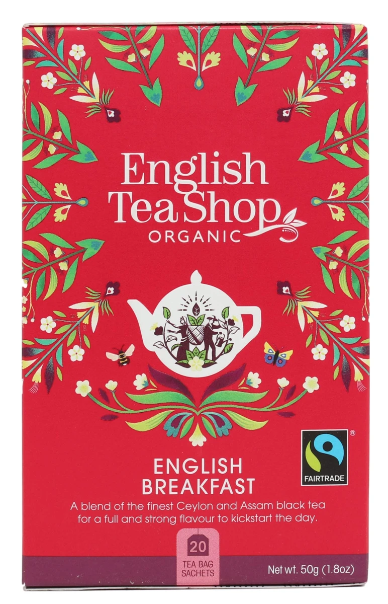 English Tea Herbata BIO English breakfast 20saszetek