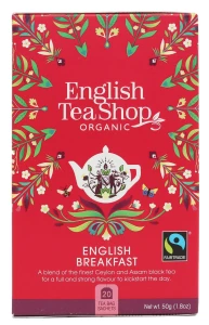 English Tea Herbata BIO English breakfast 20saszetek